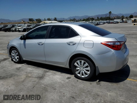 2014 Toyota Corolla L with VIN 2T1BURHEXEC150888, listed as a Copart auction lot 59229615 with 208,405 mi miles and Salvage title. Bid and sale history available at DreamBid. Image 2.