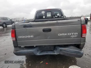 2004 Dodge Dakota with VIN 1D7FL16K34S554343, listed as a Copart auction lot 84607944 with 352,061 mi miles and Salvage Title. Bid and sale history available at carsss.com. Image 6.
