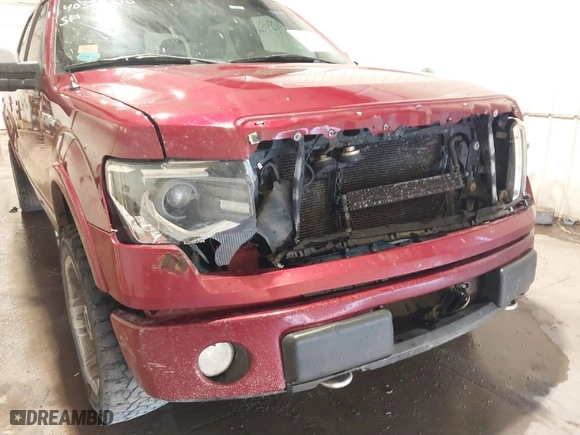 2013 Ford F-150 XL with VIN 1FTFW1EF9DFC05041, listed as a IAAI auction lot 40390315 with 178,185 mi miles. Bid and sale history available at carsss.com. Image 6.