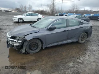 2017 Honda Civic Sedan EX with VIN 2HGFC2F88HH024789, listed as a Copart auction lot 50607845 with 106,199 mi miles and Salvage Title. Bid and sale history available at carsss.com. Image 1.