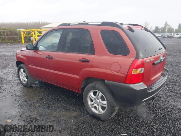 2006 Kia Sportage LX with VIN KNDJE723167159809, listed as a IAAI auction lot 41974464 with 130,822 mi miles and . Bid and sale history available at DreamBid. Image 3.