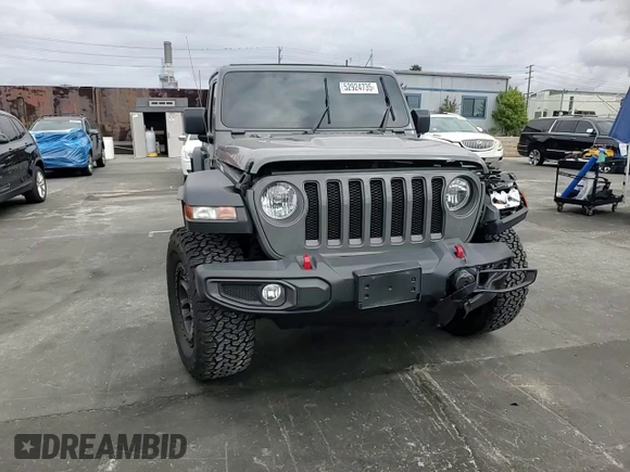 2021 Jeep Wrangler Unlimited Rubicon с VIN 1C4JJXFG4MW850764, выставлен на аукционе Copart как лот 52924735 с пробегом 23 471 миль миль и Списание • Salvage title. История ставок и продаж доступна на DreamBid. Изображение 12.