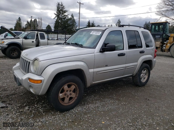 2002 Jeep Liberty Limited with VIN 1J8GL58K42W186921, listed as a Copart auction lot 46114975 with 183,200 mi miles and Clean Title. Bid and sale history available at carsss.com. Image 1.