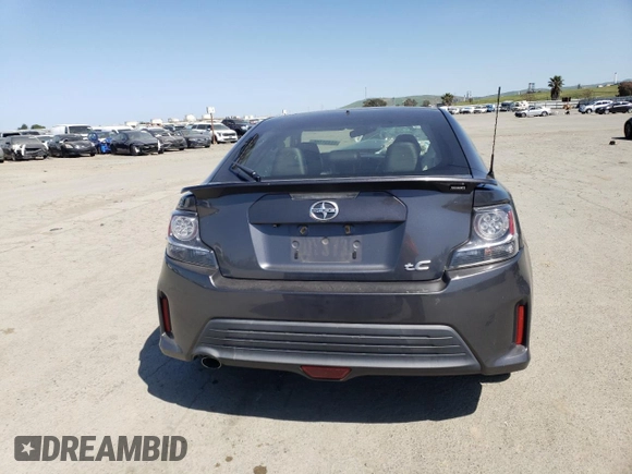 2014 Scion tC with VIN JTKJF5C7XE3085579, listed as a Copart auction lot 52431165 with 44,421 mi miles and Salvage Title. Bid and sale history available at carsss.com. Image 6.