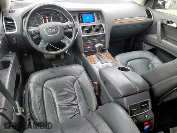 2015 Audi Q7 S line Prestige with VIN WA1DGAFE8FD013354, listed as a Copart auction lot 59822655 with 110,464 mi miles and Salvage title. Bid and sale history available at DreamBid. Image 8.