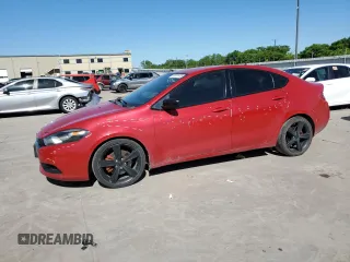 2015 Dodge Dart SXT z VIN 1C3CDFBB2FD254138, wystawiony jako Copart lot #53331635 z przebiegiem 99 245 mil mil oraz Czysty tytuł • Clean title. Historia ofert i sprzedaży dostępna na DreamBid. Obrazek 1.
