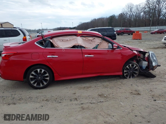 2017 Nissan Sentra SR Turbo with VIN 3N1CB7APXHY221105, listed as a IAAI auction lot 41727118 with Not Provided miles and . Bid and sale history available at carsss.com. Image 12.