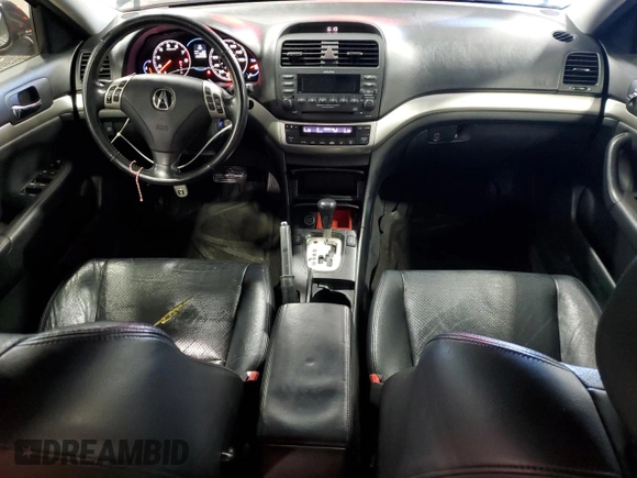 2005 Acura TSX with VIN JH4CL968X5C008665, listed as a Copart auction lot 58088355 with 202,299 mi miles and Salvage title. Bid and sale history available at DreamBid. Image 8.