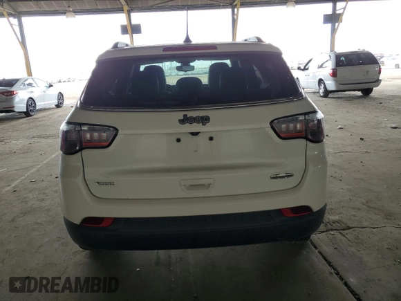 2021 Jeep Compass Latitude z VIN 3C4NJCBB7MT571349, wystawiony jako Copart lot #52329035 z przebiegiem 19 518 mil mil oraz Czysty tytuł • Clean title. Historia ofert i sprzedaży dostępna na DreamBid. Obrazek 7.