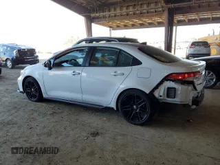 2021 Toyota Corolla SE with VIN 5YFM4MCE8MP071382, listed as a Copart auction lot 42647305 with 55,258 mi miles and Salvage Title. Bid and sale history available at carsss.com. Image 2.