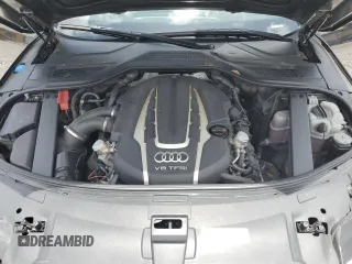 2013 Audi A8 4.0L with VIN WAUA2AFD3DN026967, listed as a Copart auction lot 60800425 with 87,836 mi miles and Salvage title. Bid and sale history available at DreamBid. Image 11.