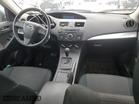 2013 Mazda 3 GX with VIN JM1BL1KF9D1834534, listed as a Copart auction lot 46580245 with 138,273 mi miles and Salvage Title. Bid and sale history available at carsss.com. Image 8.