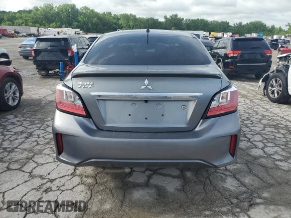 2023 Mitsubishi Mirage ES with VIN ML32FUFJ6PHF01751, listed as a Copart auction lot 53667854 with 32,685 mi miles and Salvage title. Bid and sale history available at DreamBid. Image 6.