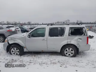 2010 Nissan Pathfinder SE with VIN 5N1AR1NB3AC607256, listed as a IAAI auction lot 41308001 with 194,457 mi miles and . Bid and sale history available at DreamBid. Image 14.