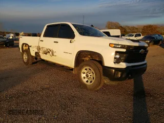 2024 Chevrolet Silverado 3500HD Work Truck with VIN 1GC4YSEY8RF271077, listed as a Copart auction lot 83349994 with 24,563 mi miles and Salvage Title. Bid and sale history available at carsss.com. Image 4.