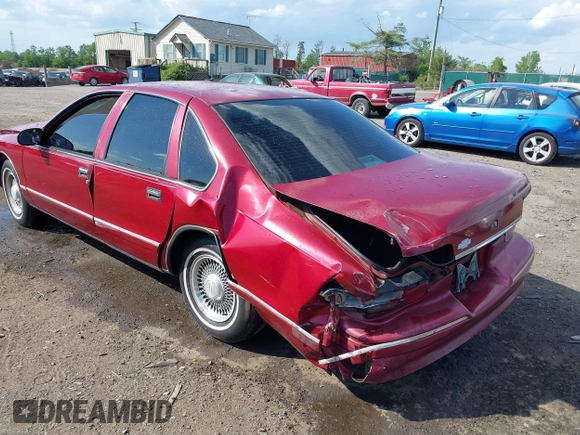 1996 Chevrolet Caprice 1SA Special Value z VIN 1G1BL52P2TR170330, wystawiony jako IAAI lot #42179740 z przebiegiem 169 555 mil mil oraz . Historia ofert i sprzedaży dostępna na DreamBid. Obrazek 6.