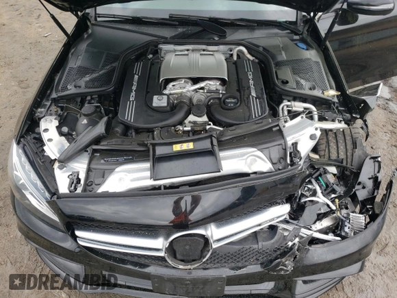 2017 Mercedes-Benz C 63 S AMG with VIN 55SWF8HB3HU193401, listed as a Copart auction lot 49440934 with 35,623 mi miles and . Bid and sale history available at DreamBid. Image 11.