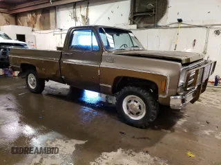 1976 GMC Sonoma with VIN TKU246S503443, listed as a Copart auction lot 43298494 with 28,793 mi miles and Clean Title. Bid and sale history available at DreamBid. Image 4.