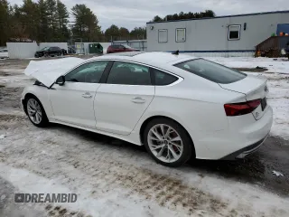 2022 Audi A5 Sportback Premium with VIN WAUABCF5XNA006275, listed as a Copart auction lot 37063213 with 11,690 mi miles. Bid and sale history available at carsss.com. Image 2.