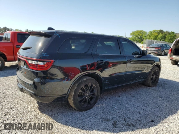 2021 Dodge Durango R/T with VIN 1C4SDJCT6MC885835, listed as a Copart auction lot 52768175 with 60,539 mi miles and Salvage title. Bid and sale history available at DreamBid. Image 3.