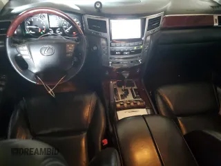 2013 Lexus LX 570 with VIN JTJHY7AX5D4102048, listed as a Copart auction lot 58492985 with 204,479 mi miles and Clean title. Bid and sale history available at DreamBid. Image 8.