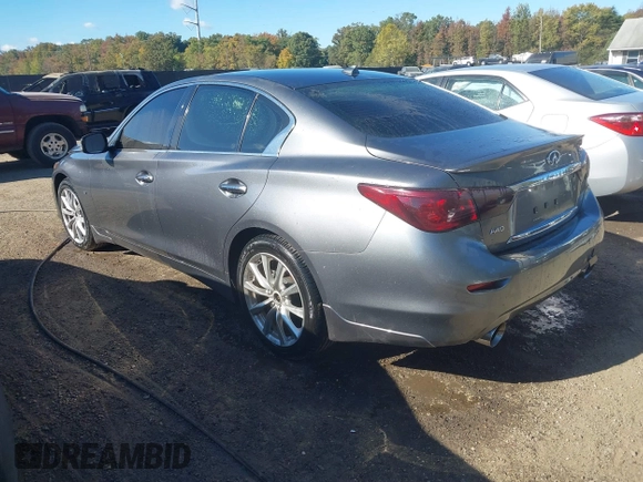 2015 Infiniti Q50 Premium z VIN JN1BV7AR9FM395574, wystawiony jako IAAI lot #40607119 z przebiegiem Nie podano mil oraz . Historia ofert i sprzedaży dostępna na DreamBid. Obrazek 3.