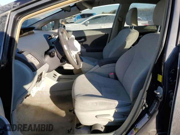 2010 Toyota Prius II with VIN JTDKN3DU9A5209346, listed as a Copart auction lot 81463784 with 128,964 mi miles and Salvage Title. Bid and sale history available at carsss.com. Image 7.