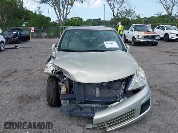2007 Nissan Versa SL with VIN 3N1BC11E97L410876, listed as a IAAI auction lot 42266271 with 145,571 mi miles and . Bid and sale history available at DreamBid. Image 6.