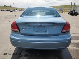 2006 Ford Taurus SE with VIN 1FAHP53296A241444, listed as a Copart auction lot 58343615 with 125,385 mi miles and Salvage title. Bid and sale history available at DreamBid. Image 6.