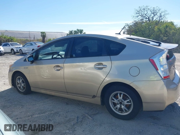 2011 Toyota Prius I with VIN JTDKN3DU3B1431079, listed as a IAAI auction lot 41255598 with 203,404 mi miles and . Bid and sale history available at DreamBid. Image 13.