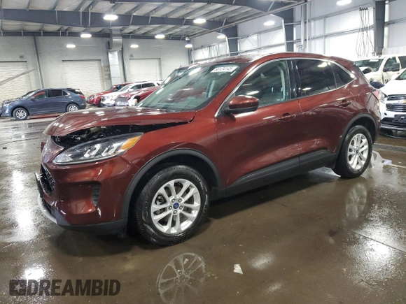 2021 Ford Escape SE with VIN 1FMCU9G60MUA90728, listed as a Copart auction lot 60124145 with 42,744 mi miles and Salvage title. Bid and sale history available at DreamBid. Image 1.