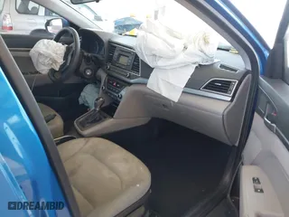 2017 Hyundai Elantra SE with VIN KMHD74LF5HU095093, listed as a IAAI auction lot 41957451 with 75,760 mi miles. Bid and sale history available at carsss.com. Image 5.
