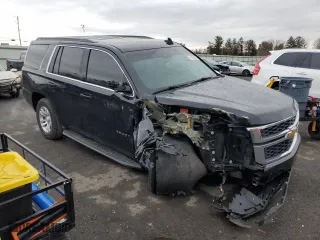 2018 Chevrolet Tahoe LT with VIN 1GNSKBKC8JR358649, listed as a Copart auction lot 48009425 with 98,055 mi miles and Salvage Title. Bid and sale history available at carsss.com. Image 4.
