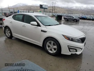 2015 Kia Optima LX with VIN KNAGM4A75F5660033, listed as a Copart auction lot 48120595 with 84,485 mi miles and Salvage Title. Bid and sale history available at carsss.com. Image 4.