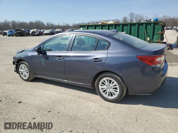 2017 Subaru Impreza Premium with VIN 4S3GKAD65H3605381, listed as a Copart auction lot 48922895 with 121,874 mi miles and Salvage title. Bid and sale history available at DreamBid. Image 2.