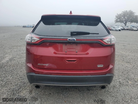 2015 Ford Edge SEL with VIN 2FMTK3J93FBB71012, listed as a Copart auction lot 50255655 with 89,018 mi miles and Salvage Title. Bid and sale history available at carsss.com. Image 6.