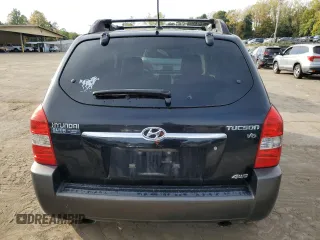 2008 Hyundai Tucson SE with VIN KM8JN72D08U897884, listed as a Copart auction lot 73511044 with 149,987 mi miles and Salvage Title. Bid and sale history available at carsss.com. Image 6.