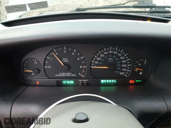1999 Dodge Caravan SE with VIN 2B4GP44G2XR172827, listed as a Copart auction lot 80656604 with 157,636 mi miles and Salvage Title. Bid and sale history available at carsss.com. Image 9.