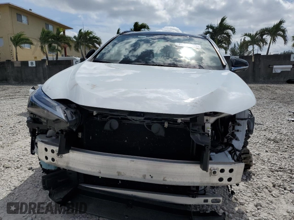 2022 Lexus NX with VIN JTJKGCEZ9N5003693, listed as a Copart auction lot 45429415 with 35,672 mi miles and Salvage Title. Bid and sale history available at carsss.com. Image 5.