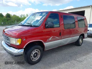 1997 Ford Econoline Commercial with VIN 1FDEE14L9VHB61839, listed as a IAAI auction lot 42016200 with 236,026 mi miles. Bid and sale history available at carsss.com. Image 6.