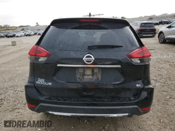 2018 Nissan Rogue S with VIN JN8AT2MT5JW460270, listed as a Copart auction lot 55689264 with 96,331 mi miles and Salvage Title. Bid and sale history available at carsss.com. Image 6.