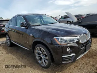 2015 BMW X4 xDrive28i with VIN 5UXXW3C5XF0F88635, listed as a Copart auction lot 56506824 with 80,243 mi miles and Salvage Title. Bid and sale history available at carsss.com. Image 4.