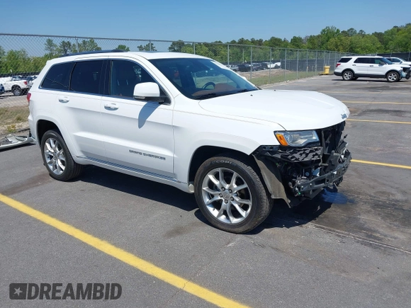 2015 Jeep Grand Cherokee Summit with VIN 1C4RJFJG1FC797711, listed as a IAAI auction lot 42026431 with 101,075 mi miles and . Bid and sale history available at DreamBid. Image 1.