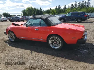 1979 FIAT 124 Spider z VIN 124CS20142625, wystawiony jako Copart lot #63245354 z przebiegiem 41 509 mil mil oraz Tytuł czysty. Historia ofert i sprzedaży dostępna na DreamBid. Obrazek 2.