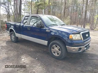 2008 Ford F-150 XLT with VIN 1FTPX14518FA89396, listed as a IAAI auction lot 41882317 with 144,380 mi miles. Bid and sale history available at carsss.com. Image 1.