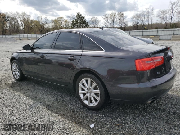 2014 Audi A6 2.0T Premium Plus with VIN WAUDFAFC3EN019690, listed as a Copart auction lot 50382115 with 116,928 mi miles and Salvage Title. Bid and sale history available at carsss.com. Image 2.