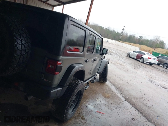 2020 Jeep Wrangler Unlimited Sport S z VIN 1C4HJXDG1LW103364, wystawiony jako IAAI lot #41541954 z przebiegiem 57 735 mil mil oraz . Historia ofert i sprzedaży dostępna na DreamBid. Obrazek 4.