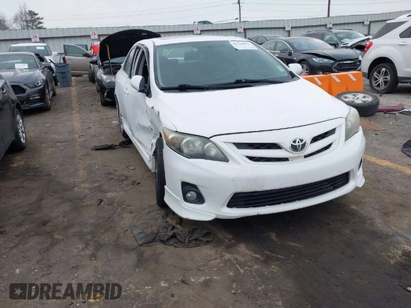 2011 Toyota Corolla L with VIN 2T1BU4EE3BC695365, listed as a IAAI auction lot 41790976 with 174,517 mi miles. Bid and sale history available at carsss.com. Image 1.