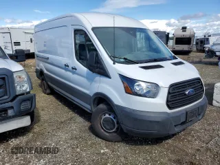 2019 Ford Transit with VIN 1FTYR2CM9KKB70898, listed as a Copart auction lot 48930885 with 24,294 mi miles and Salvage Title. Bid and sale history available at carsss.com. Image 1.