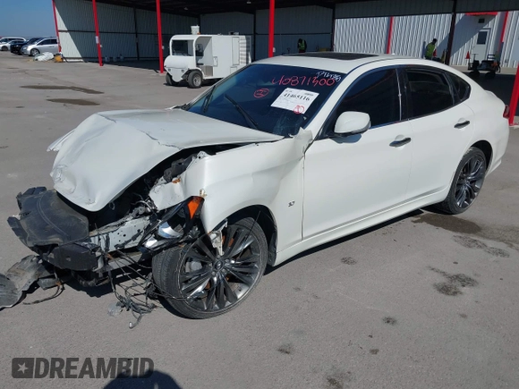 2017 Infiniti Q70 3.7 z VIN JN1BY1AP3HM741611, wystawiony jako IAAI lot #41465116 z przebiegiem 90 375 mil mil oraz . Historia ofert i sprzedaży dostępna na DreamBid. Obrazek 20.
